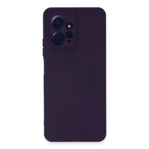 Xiaomi Redmi Note 12 4G Kılıf Nano içi Kadife Silikon - Mor