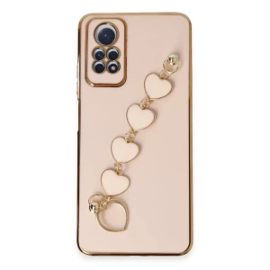 Xiaomi Redmi Note 12 Pro 4G Kılıf Esila Silikon - Pudra