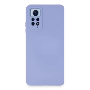 Xiaomi Redmi Note 12 Pro 4G Kılıf Nano içi Kadife Silikon - Lila