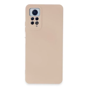 Xiaomi Redmi Note 12 Pro 4G Kılıf Nano içi Kadife Silikon - Pudra