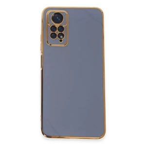 Xiaomi Redmi Note 12 Pro 4G Kılıf Volet Silikon - Mavi