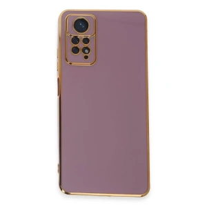 Xiaomi Redmi Note 12 Pro 4G Kılıf Volet Silikon - Mor
