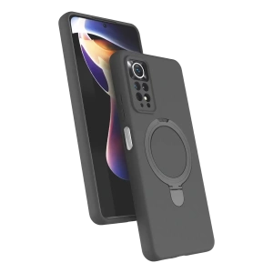 Xiaomi Redmi Note 12 Pro 4G Regal Magsafe Standlı Kapak - Titan Gri