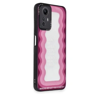 Xiaomi Redmi Note 12 Pro 5G Kılıf Mirror Desenli Kapak - Mirror - 11