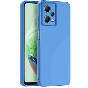 Xiaomi Redmi Note 12 Pro 5G Kılıf Nano içi Kadife Silikon - Mavi