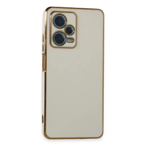 Xiaomi Redmi Note 12 Pro Plus Kılıf Volet Silikon - Beyaz