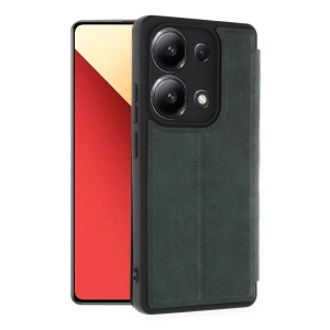 Xiaomi Redmi Note 13 4G Kılıf Flip Cover - Koyu Yeşil