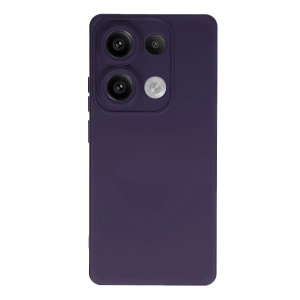 Xiaomi Redmi Note 13 4G Kılıf Nano içi Kadife Silikon - Lacivert