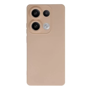 Xiaomi Redmi Note 13 4G Kılıf Nano içi Kadife Silikon - Pudra