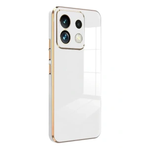 Xiaomi Redmi Note 13 4G Kılıf Volet Silikon - Beyaz