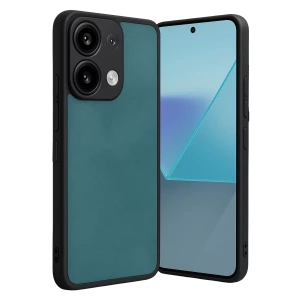Xiaomi Redmi Note 13 Pro 4G Kılıf Aras Deri Kapak - Açık Yeşil