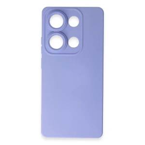 Xiaomi Redmi Note 13 Pro 4G Kılıf Nano içi Kadife Silikon - Lila