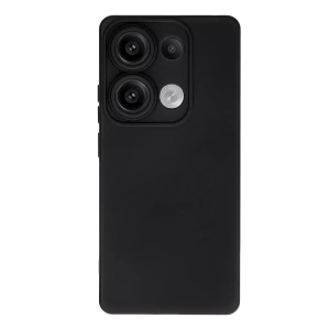 Xiaomi Redmi Note 13 Pro 4G Kılıf Nano içi Kadife Silikon - Siyah