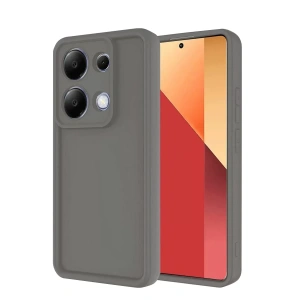 Xiaomi Redmi Note 13 Pro 4G Kılıf Viera Silikon - Gri