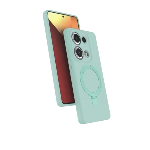 Xiaomi Redmi Note 13 Pro 4G Regal Magsafe Standlı Kapak - Su Yeşili
