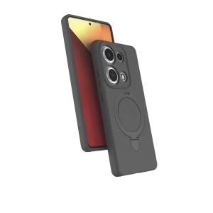 Xiaomi Redmi Note 13 Pro 4G Regal Magsafe Standlı Kapak - Titan Gri