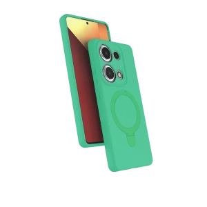 Xiaomi Redmi Note 13 Pro 4G Regal Magsafe Standlı Kapak - Yeşil