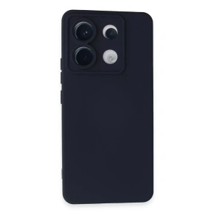 Xiaomi Redmi Note 13 Pro 5G Kılıf Nano içi Kadife Silikon - Lacivert