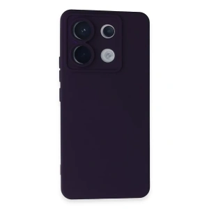 Xiaomi Redmi Note 13 Pro 5G Kılıf Nano içi Kadife Silikon - Mor