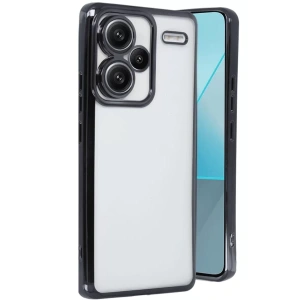 Xiaomi Redmi Note 13 Pro Plus Kılıf Lensli Silikon - Siyah