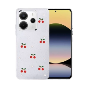 Xiaomi Redmi Note 14 4G Fiyonk Desenli Kapak - Desen 9