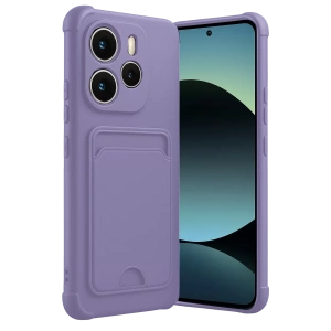Xiaomi Redmi Note 14 4G Kelvin Kartvizitli Silikon - Lila