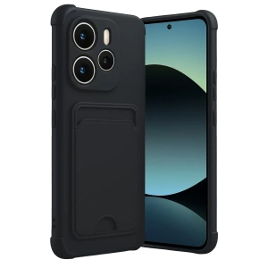Xiaomi Redmi Note 14 4G Kelvin Kartvizitli Silikon - Siyah