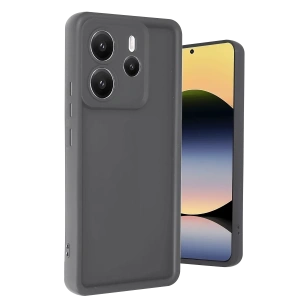 Xiaomi Redmi Note 14 4G Kılıf Viera Silikon - Gri