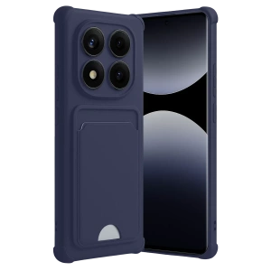 Xiaomi Redmi Note 14 Pro 4G Kelvin Kartvizitli Silikon - Lacivert
