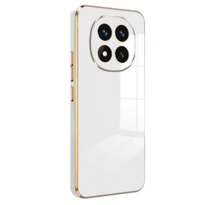 Xiaomi Redmi Note 14 Pro 4G Kılıf Volet Silikon - Beyaz