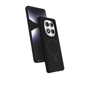Xiaomi Redmi Note 14 Pro 4G Regal Magsafe Standlı Kapak - Siyah