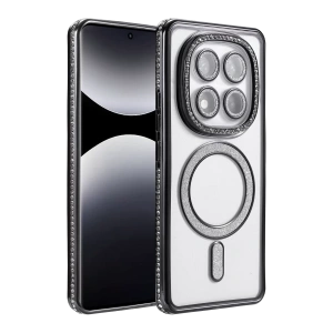 Xiaomi Redmi Note 14 Pro 5G Joke Simli Magneticsafe Kılıf - Siyah