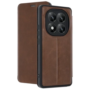 Xiaomi Redmi Note 14 Pro 5G Kılıf Flip Cover - Taba