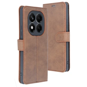 Xiaomi Redmi Note 14 Pro 5G Kılıf Trend S Plus Kapaklı Kılıf - Taba