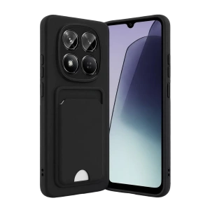 Xiaomi Redmi Note 15 4G Kelvin Kartvizitli Silikon - Siyah