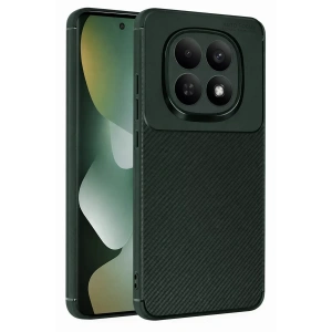 Xiaomi Redmi Note 15 Pro 5G Auto Focus Karbon Kapak - Koyu Yeşil