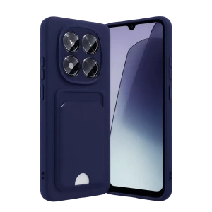 Xiaomi Redmi Note 15 Pro 5G Kelvin Kartvizitli Silikon - Lacivert