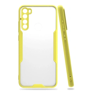 Xiaomi Redmi Note 8 Kılıf Platin Silikon - Sarı