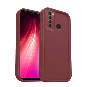 Xiaomi Redmi Note 8 Kılıf Viera Silikon - Bordo