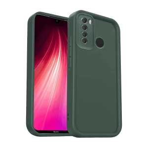 Xiaomi Redmi Note 8 Kılıf Viera Silikon - Koyu Yeşil