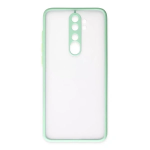 Xiaomi Redmi Note 8 Pro Kılıf Montreal Silikon Kapak - Turkuaz