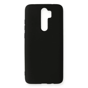 Xiaomi Redmi Note 8 Pro Kılıf Nano içi Kadife Silikon - Siyah
