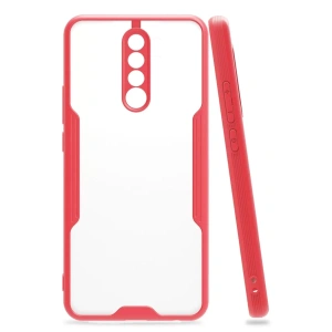 Xiaomi Redmi Note 8 Pro Kılıf Platin Silikon - Pembe