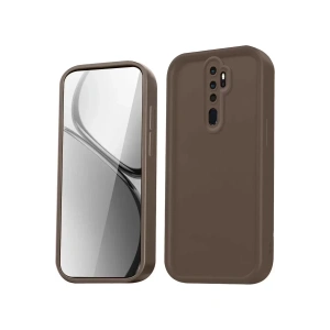 Xiaomi Redmi Note 8 Pro Kılıf Viera Silikon - Kahverengi