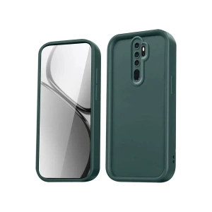 Xiaomi Redmi Note 8 Pro Kılıf Viera Silikon - Koyu Yeşil