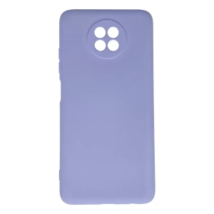 Xiaomi Redmi Note 9 5G Kılıf Nano içi Kadife Silikon - Lila