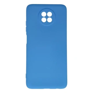 Xiaomi Redmi Note 9 5G Kılıf Nano içi Kadife Silikon - Mavi