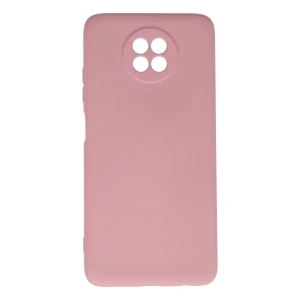 Xiaomi Redmi Note 9 5G Kılıf Nano içi Kadife Silikon - Pembe