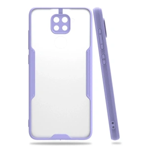 Xiaomi Redmi Note 9 Kılıf Platin Silikon - Lila
