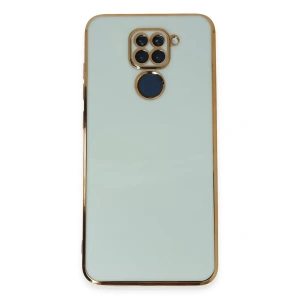 Xiaomi Redmi Note 9 Kılıf Volet Silikon - Açık Yeşil